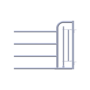 4 Bar Man Escape Gate